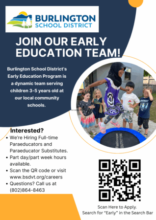 Blue and Orange Modern Hiring Team Poster (1)